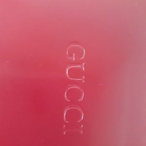 "Gucci" or Not Gucci Red Vinyl Purse Very Vintage